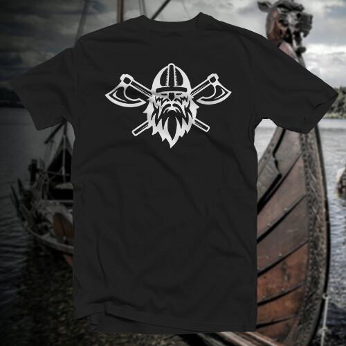 

Warrior COTTON T-SHIRT Norse Viking Rune Saxon Ward Magic Pagan Symbol Unisex T-Shirt M