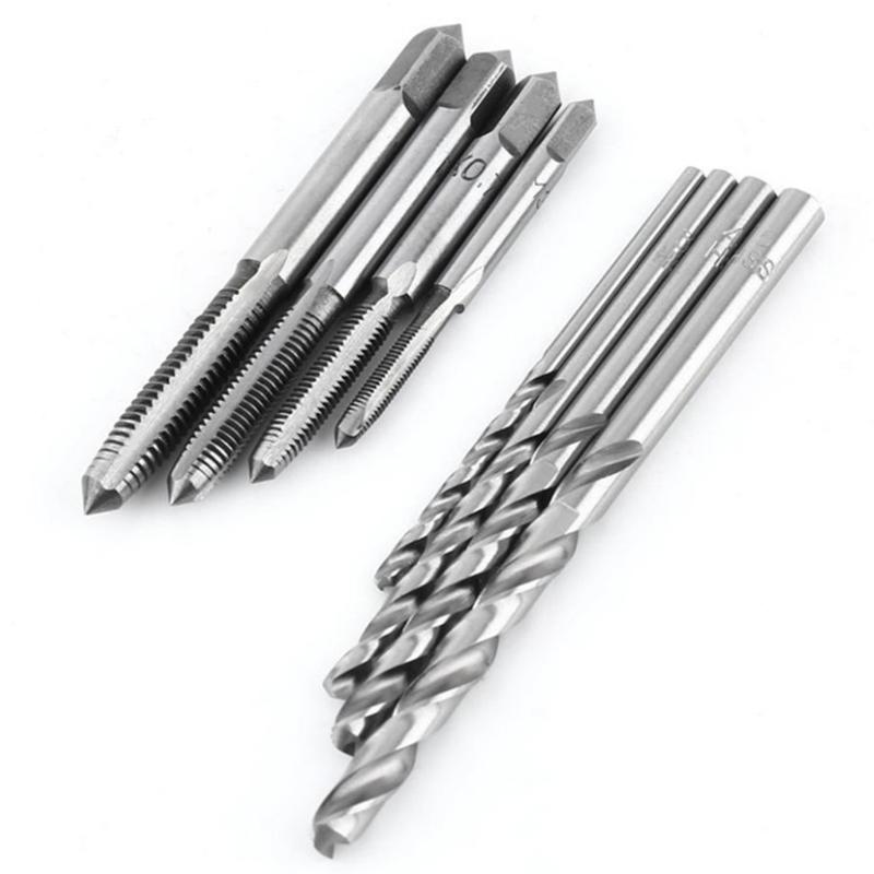 Multifunctional 9pcs T Handle Tap Wrench set Automotive Repair Tap set Upgrades designs  for Thread Repair & Creation