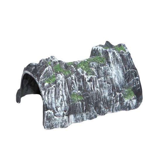 Simulation Rockery Train Cave Tunnel Model DIY Miniature Railway Scene Accessory