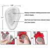 Heel Pads For Shoes That Are Too Big, High Heel Insoles, High Heel Pads, Heel Grip Inserts, Foot Care Set, Anti-slip Shoe Cushions
