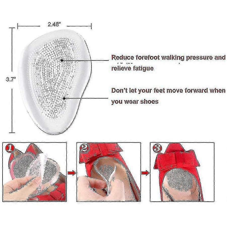 Heel Pads For Shoes That Are Too Big, High Heel Insoles, High Heel Pads, Heel Grip Inserts, Foot Care Set, Anti-slip Shoe Cushions