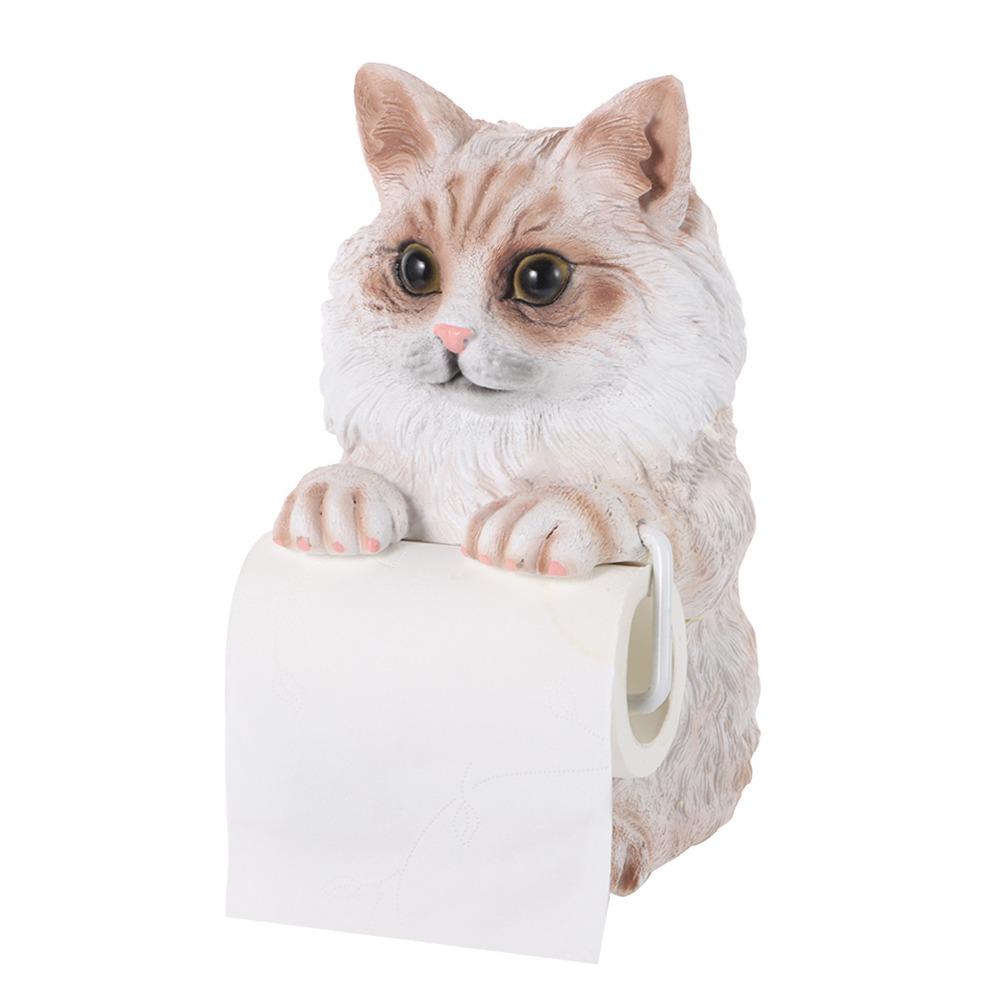 Resin Bathroom Paper Towel Dispenser Kitchen Tissue Dispenser Bathroom Decoration