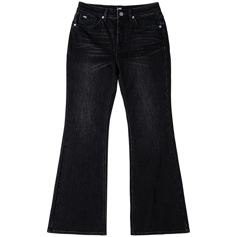 

Lee Women s 426 Slim High-Waist Flared Fleece Jeans 27