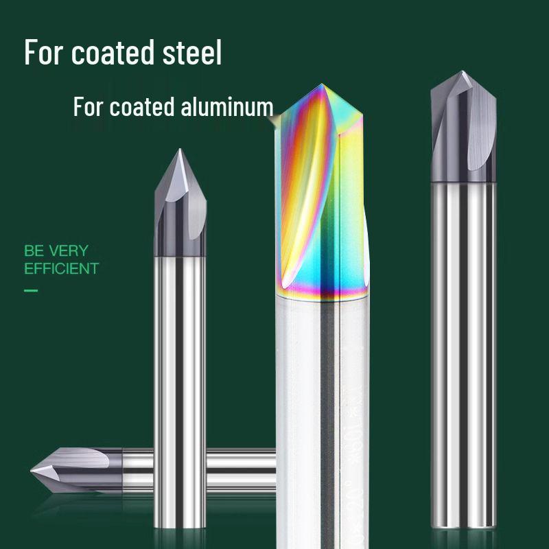 3-ostrzowe narzędzie do fazowania ze stali węglikowej wolframowej, 30°, 45°, 60°, 90°, 120° do aluminium i stali