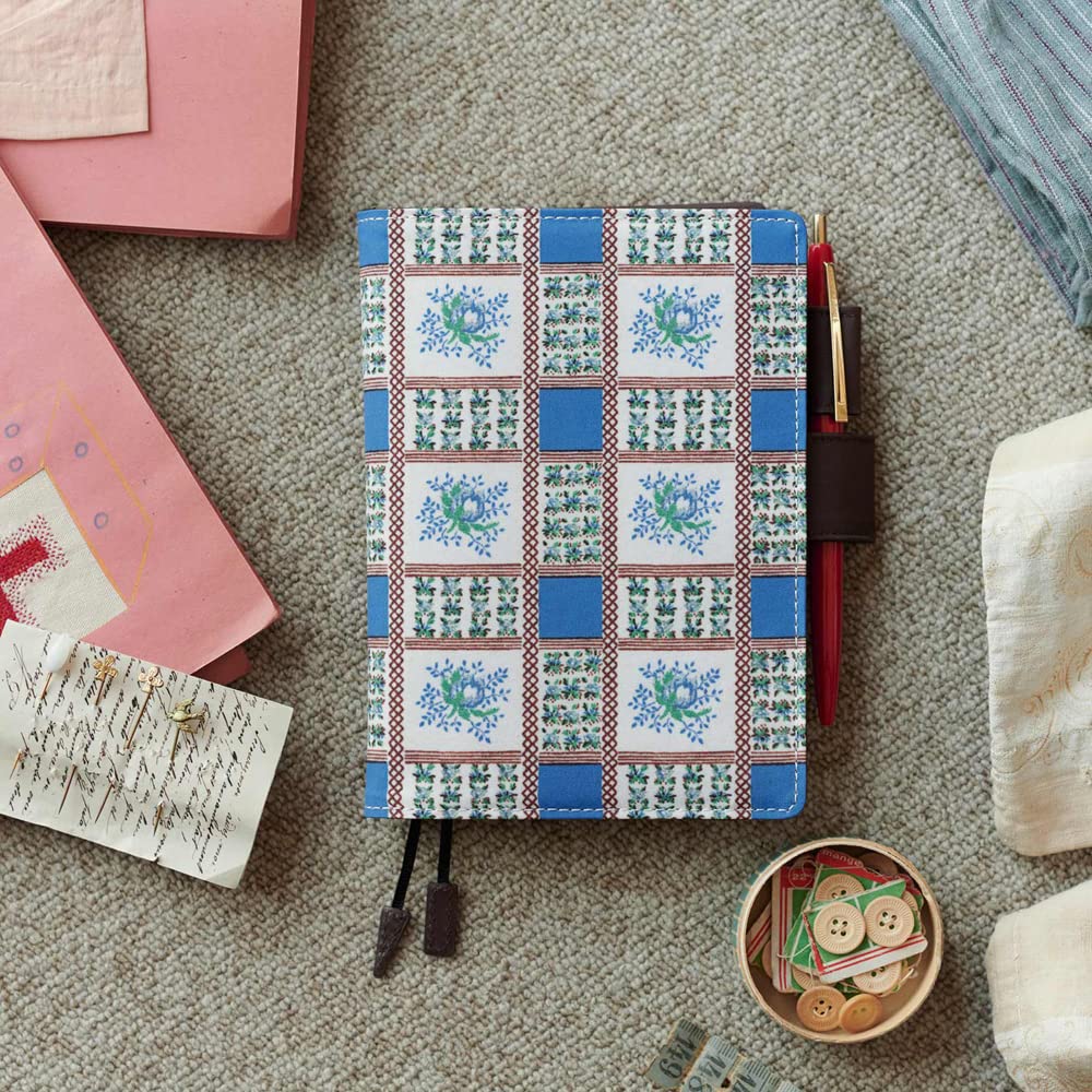 Hobonichi Techo Originalstorlek Anteckningsbok Klassisk (A6) Omslag, Tyger/Vildblommor