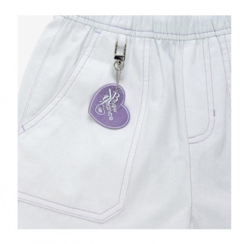 New Balance Half Club  Kids Girls  Denim 3.5 Part Shorts Nk9ve2802g 10 Shorts