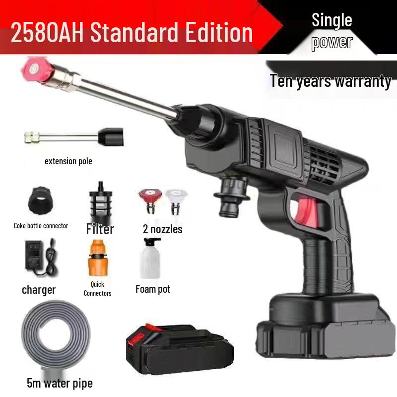 Rechargeable Cordless High-Pressure Car Washer and Garden Sprayer