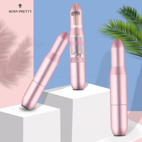 

Стильная машина для полировки ногтей для ногтей Компактное розовое золото с низким уровнем шума