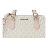 MICHAEL KORS Marilyn Coated Canvas Handbag Small Women's Light Pink 35F5G6AM1B-PWD BLSH MLT