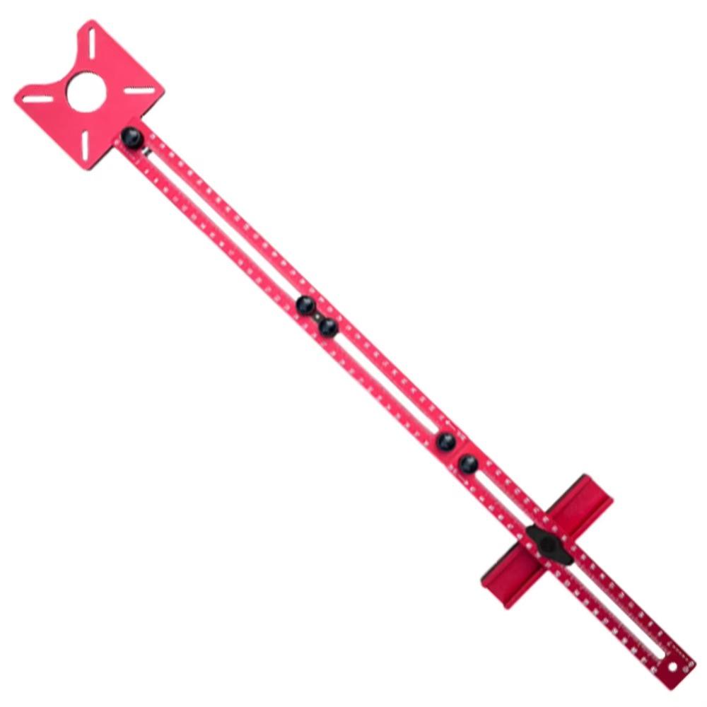 Adjustable Drill Punch Locator Aluminum Zinc Zinc Alloy Wood Drilling Dowelling Guide  Hole Punch