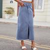 Women's Solid Color Print Casual Summer Spring Skirts