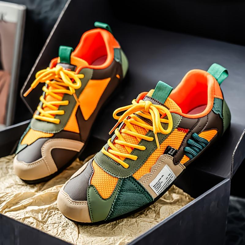 Men'S Breathable Running Shoes - Shock Absorption, Non-Slip Durable Sole, Ideal for Outdoor Activities Like Hiking and Training