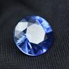 Natural Blue Tanzanite Loose Gemstone 6.25 ct Round Cut Extremely for Jewelry Making and Crafts