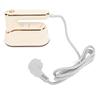 Handheld Steam Iron Beige Portable Rotatable Multifunctional 1300W Quick Preheating Drip Proof Handh