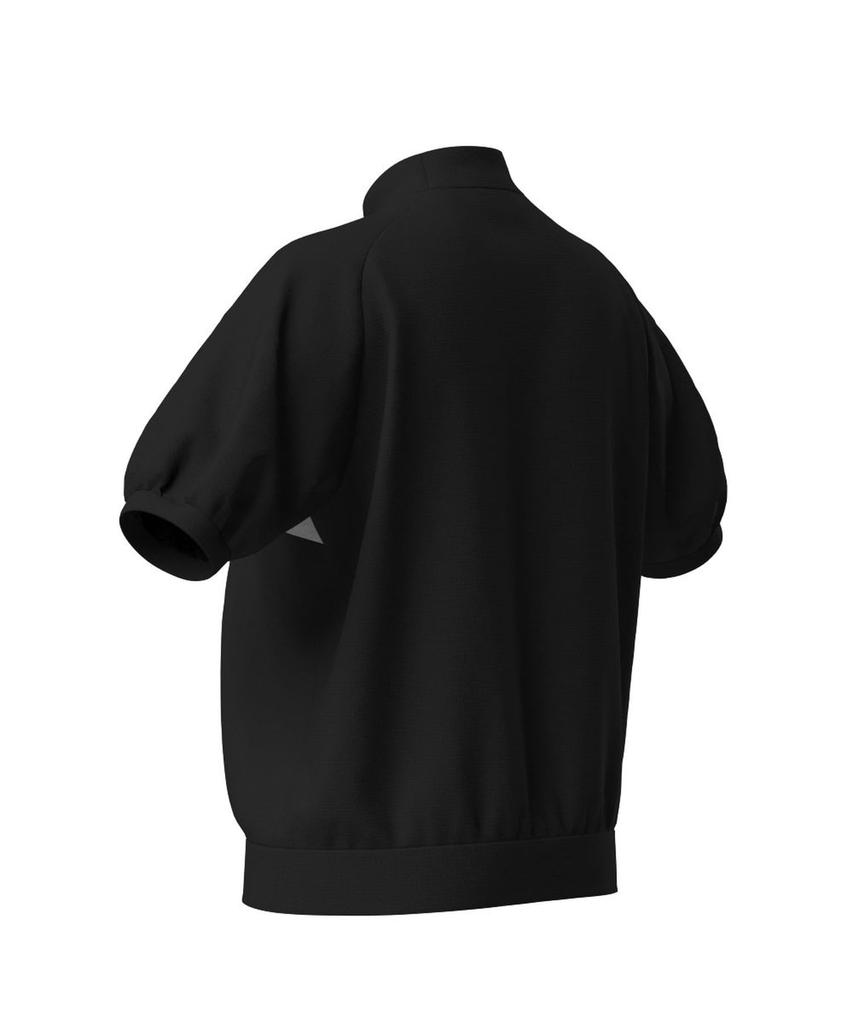 Short Sleeve High Neck Shirt Golf S [Pin Apparel] Women's (Brand Logo) / / 622-4267800 010_Black