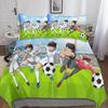 Captain Tsubasa Duvet Cover Pillowcase Bedding Set Football Adult Boy Girl Bedroom Decoration Children Gift Single Double Size