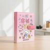 Wallet Storage Budget Binder with Lock PU Leather Planner Organizer Saving Money Binder  Family