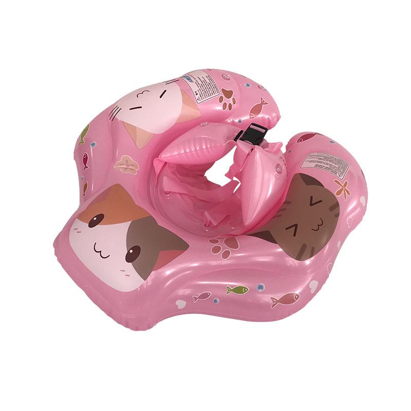 Children s Anti-Rollover Inflatable Swim Float for Early Education