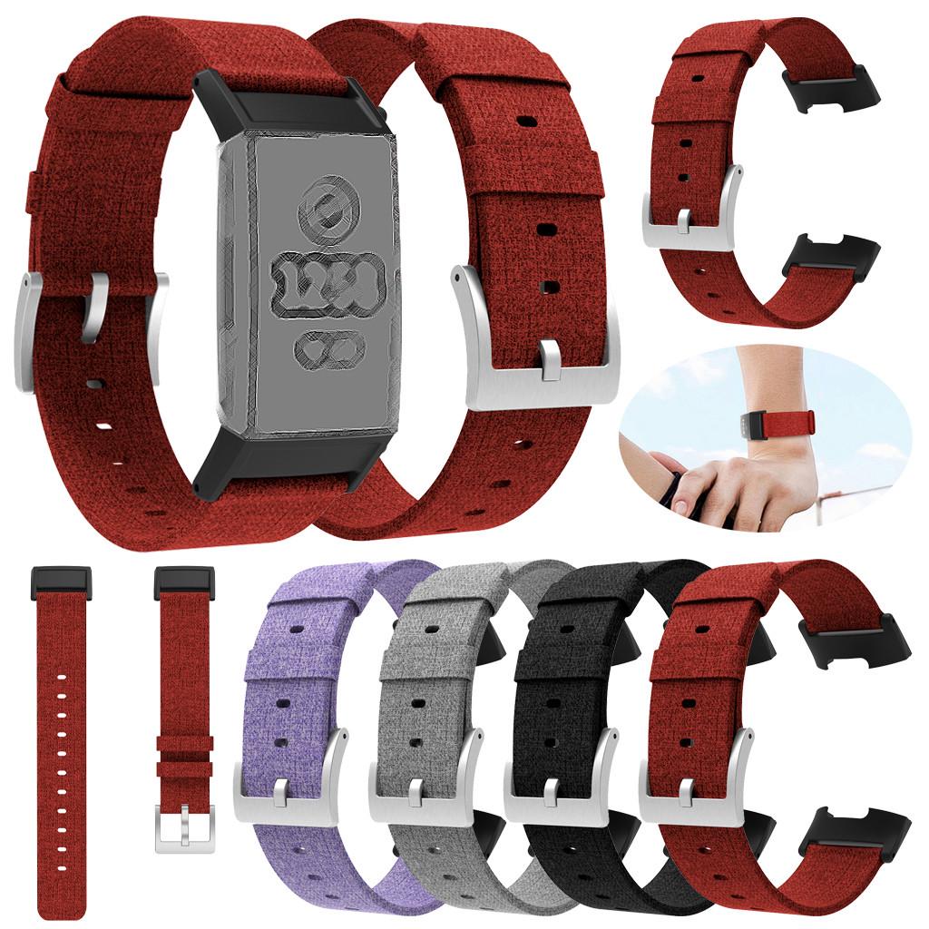 

Сменный ремешок для часов из тканого холста для Fitbit Charge 3