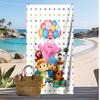 Pocoyo Aufdruck Schnelltrocknendes Strandtuch Super Saugfähiges Weiches Leichtes Badetuch für Pool Sommer Reisen