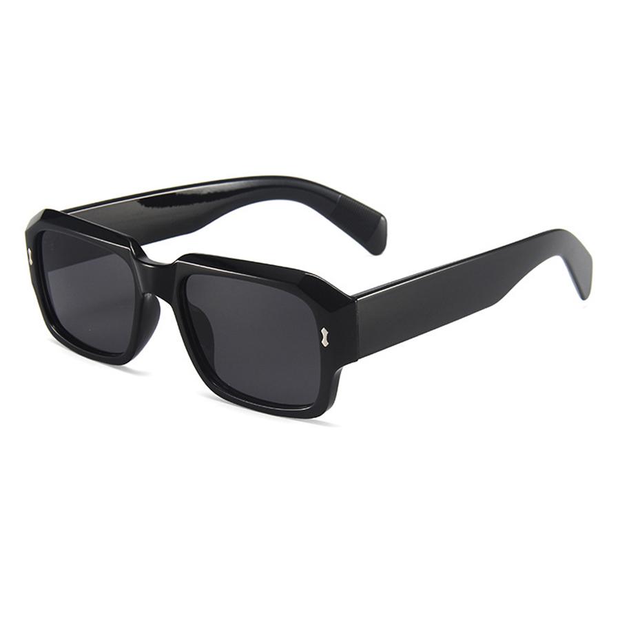 Vintage Square Sunglasses Men Women Brand Designer Sun Glasses Fashion Trendy Eyewear Black Shades Gradient Glasses UV400
