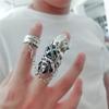 Mode Japan Anime Hitman Reborn Gelenkring Edelstein Drehende Ringe Cosplay Requisiten Figur Spielzeug Punk Gothic Fans Party Geschenke