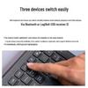 Logitech MK950 უსადენო კლავიატურისა და მაუსის კომბო