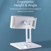 MT135 For Phone/Tablet Foldable Desktop Stand Lazy Holder 180° Adjustable Aluminum Alloy