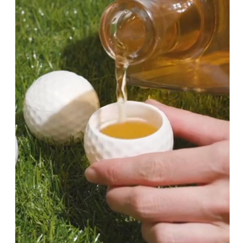 3Pcs/set New Plastic Cup Golf Spirit Cup Measuring Cup One Cup Plastic Cup Golf Shot Glass