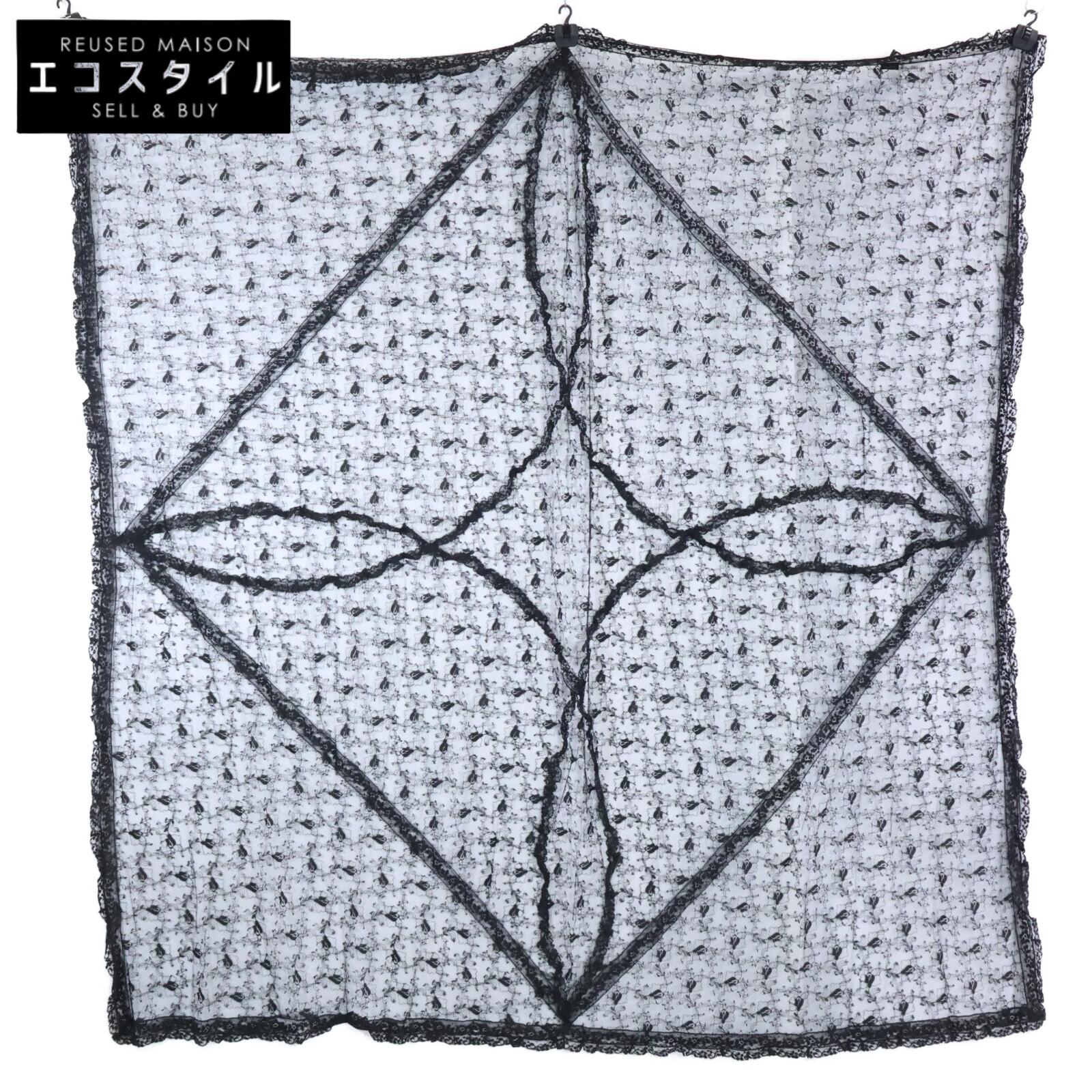 

INGEBORG [Good Condition] P029FEAL01 Flower Lace stole blackUsed