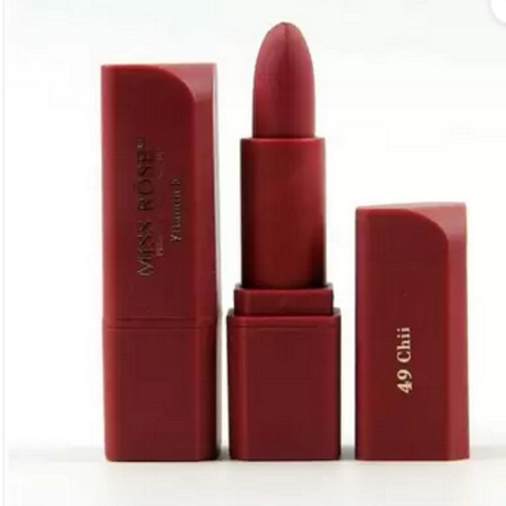 @ Miss Rose Lipstick Moisturizing Long Lasting 49 Chii For Women UKR1239_60%OFF