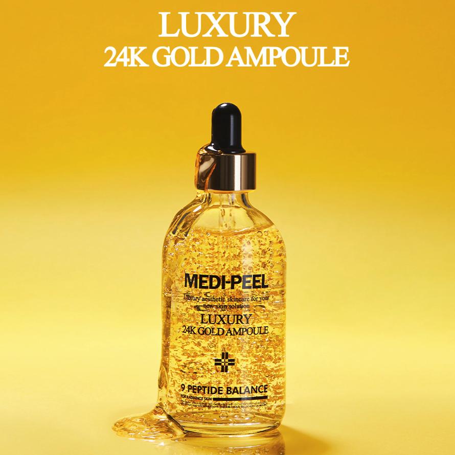 MEDI-PEEL Luksusowa ampułka ze złota 24K 100ml | Serum przeciwzmarszczkowe i rozjaśniające