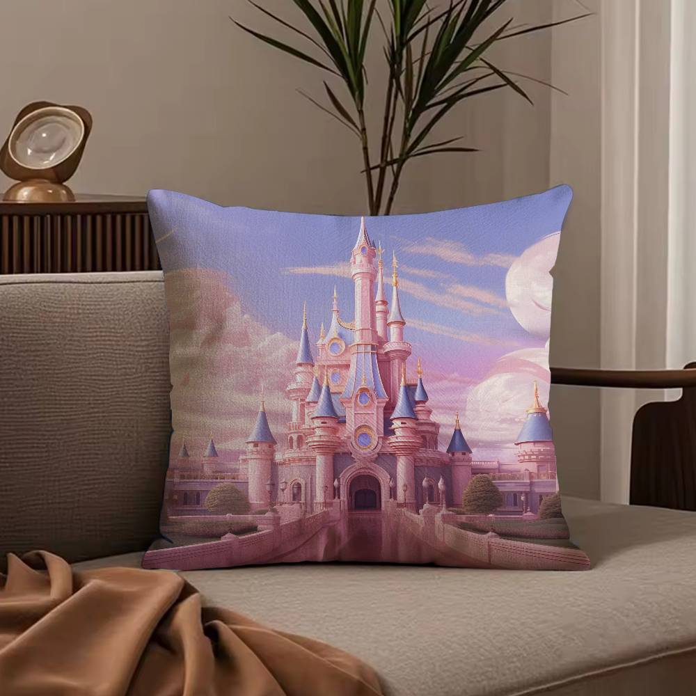 Anime Dreamy Castle Pillow Case null