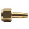 Joint Regulator Inlet Nuts Quick Change Regulator .830-14 1/4\\\\\\\\\\\\\\\" NPT Inlet Nut With Washer NUT - Brass Brand New