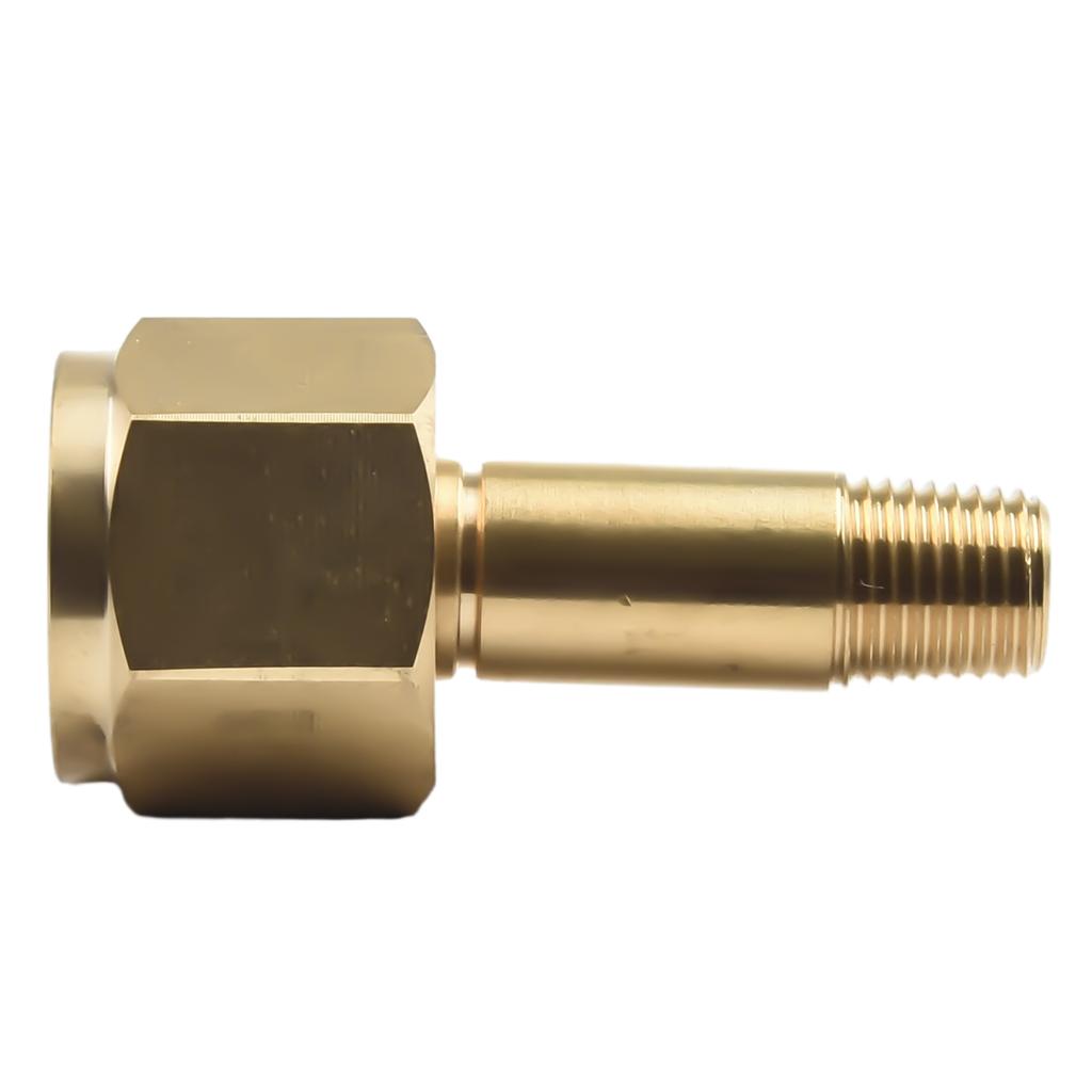 Joint Regulator Inlet Nuts Quick Change Regulator .830-14 1/4\\\\\\\\\\\\\\\" NPT Inlet Nut With Washer NUT - Brass Brand New