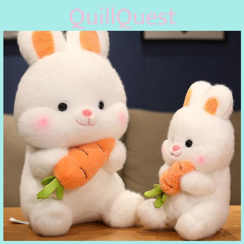 Adorable 50cm Plush Rabbit Toy With Carrot Design For Children Perfect Gift Idea
