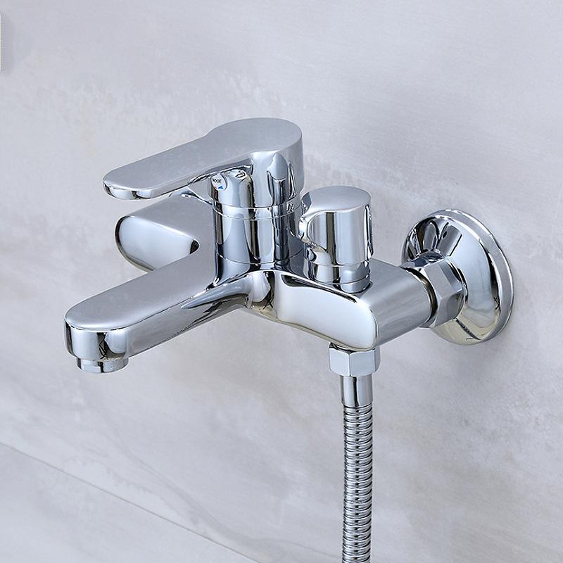 Bathroom Shower Faucet Mixing Valve Shower Shower Accessories Bathtub Mixing Switch Triple Hot and Cold Faucet Shower Faucet