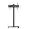 Support TV sur roulettes - Divit FR1 - 23"-60" - Noir - Acier 60 kg