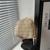 Single Checkered Pattern Shoulder Crossbody Bag Handbag Fashion