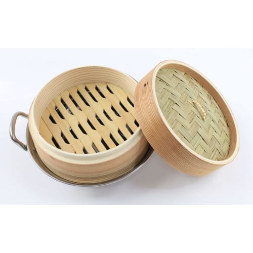 Banyo Japanese-made induction-compatible stainless steel steamer pot, 24cm set, EX00410A