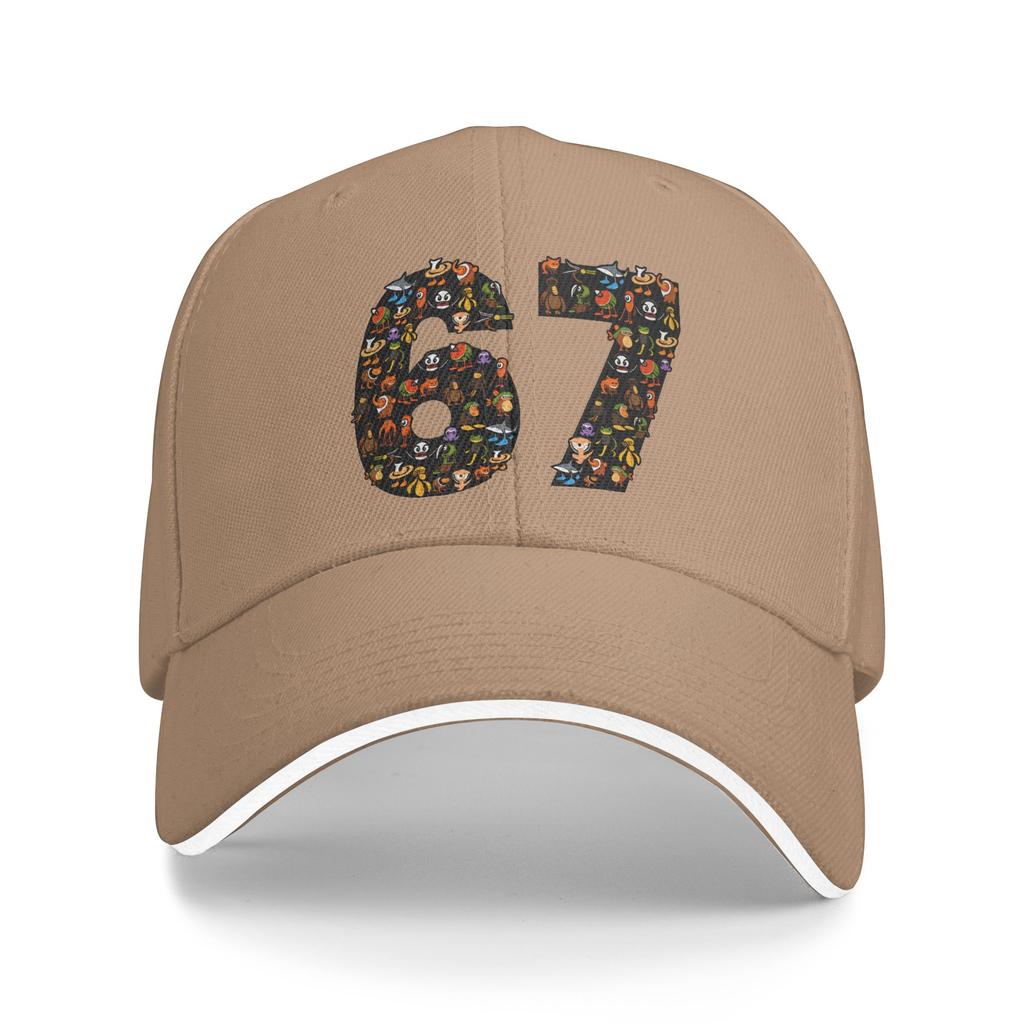 67 Six Seven Italian Brainrot  Baseball Cap  y2k Cool Hip Hop Hats Spring Women Men Outdoor Sport Snapback Cap