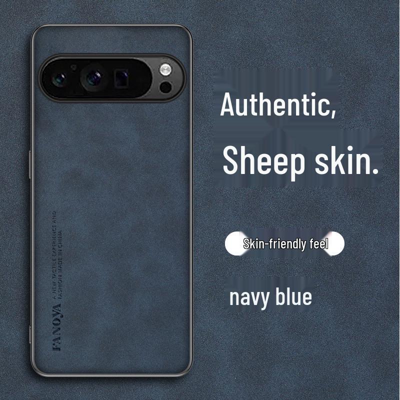 Google Pixel 10A/9 Pro XL Suede Texture Phone Case - Business Protective