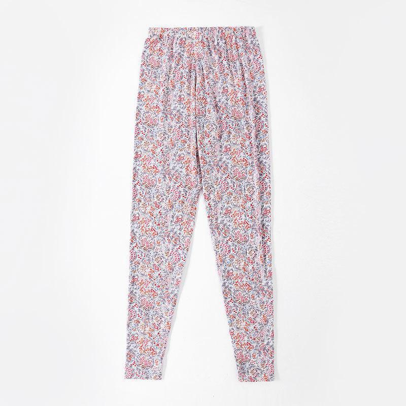 

Комплект нижнего белья Haosangyuan из дышащего бамбукового волокна для осени и зимы pants, L красный