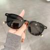  Retro Square Women Polarized Sunglasses Fashion Rivets Decoration Men Punk Driving Sun Glasses Shades UV400