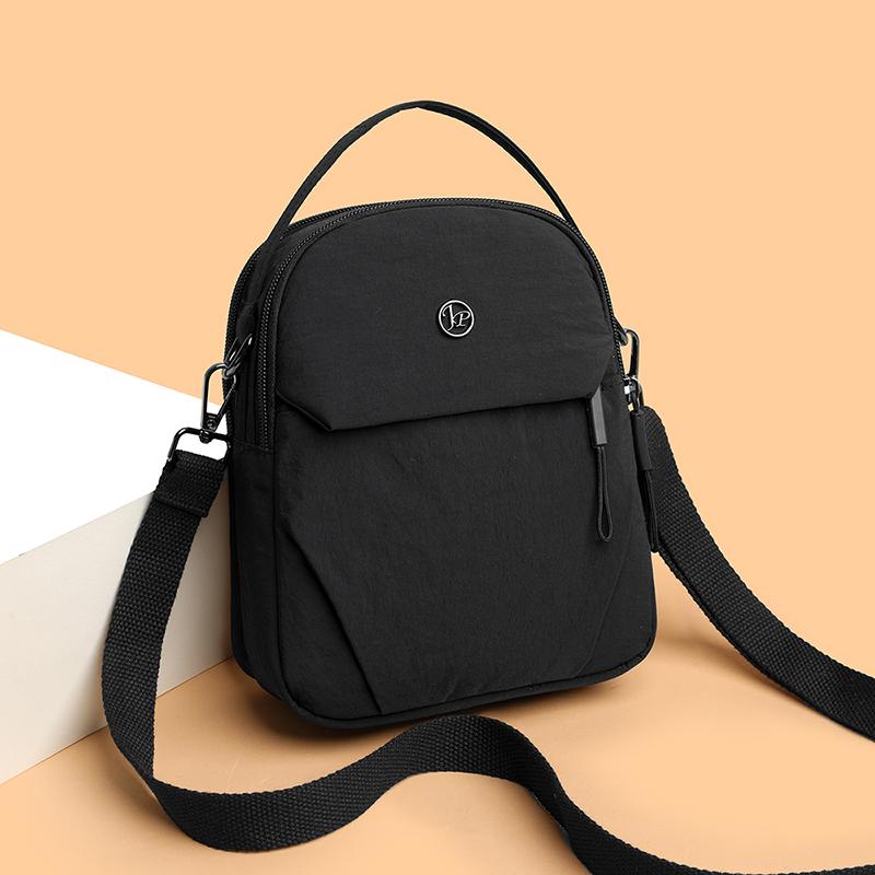 Women's Solid Color Handbag Nylon Shoulder Bag