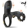 Breathable Vibrating Penis Sleeve Cock Ring Vibrator Testicles G Spot Pleasure Stimulator Male Couples Erection Sex Toys for Men