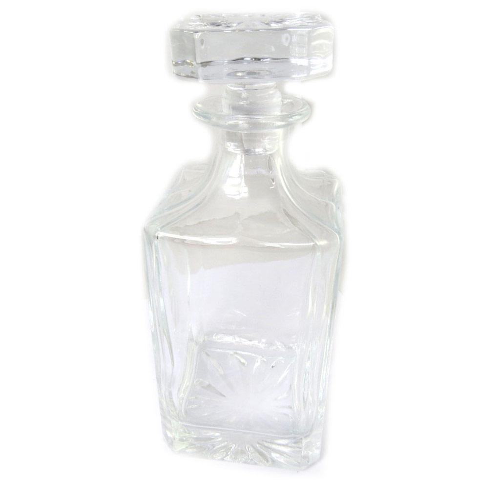 Les Trésors De Lily [N8511] - Transparent White 'Whiskey Carafe' Gift Box - 22.5x9 Cm