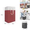 Modern Cotton Foldable Laundry Bin With Waterproof Material For Clothes And Toys