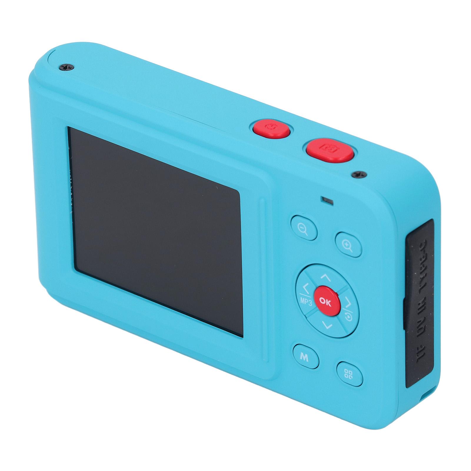 

Digital Camera 72MP 2.5K Video Output Dual Screen Compact Camera 16X Zoom Autofocus Selfie Camera for Travel Gatherings синій