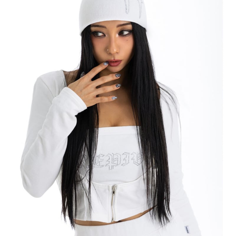 

repivv Шапка-бини Cross Hotfix (белый) White FREE